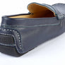 NAVY LEATHER DRIVING SHOES