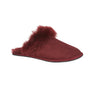 LILLY II SHEEPSKIN MULE SLIPPERS